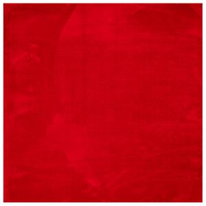 vidaXL Rug HUARTE Short Pile Soft and Washable Red 160x160 cm