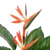 vidaXL Artificial Plant Strelitzia with Pot Red 100 cm
