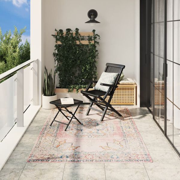 vidaXL Rug ARBIZU Indoor and Outdoor Vintage Design 160x230 cm