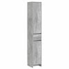 vidaXL Bathroom Cabinet Concrete Grey 30 x 33 x 190 cm Engineered Wood