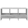 vidaXL Magazine Rack Grey Sonoma 102 x 30 x 45 cm