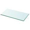 vidaXL Shelf Panel Glass Clear 30x12 cm