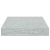 vidaXL Floating Wall Shelf Concrete Grey 23x23.5x3.8 cm MDF