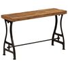 vidaXL Console Table Solid Reclaimed Wood 120x40x76 cm