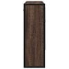 vidaXL Bathroom Mirror Cabinet Brown Oak 65x20x60 cm Engineered Wood