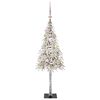 vidaXL Christmas Tree with 150 LEDs White 120 cm PE and Steel