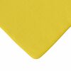 vidaXL Seat Cushions 4 pcs Light Yellow 40 x 40 x 3 cm Fabric