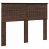 vidaXL Headboard Brown Oak Engineered wood