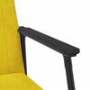 vidaXL Armchair Yellow 59 x 75 x 78 cm Velvet