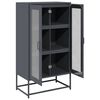 vidaXL Highboard Anthracite 68x39x123 cm Steel