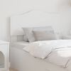 vidaXL Headboard with Headboard White 75 cm Engineered wood