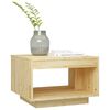 vidaXL Coffee Table 50x50x33.5 cm Solid Pinewood