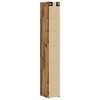 vidaXL Storage Cabinet 3 pcs Old Wood 30 x 42.5 x 225 cm