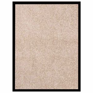 vidaXL Doormat Beige 40x60 cm