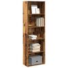 vidaXL Bookcase Old Wood 60x30x189 cm Engineered Wood