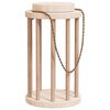vidaXL Rabbit Hay Feeder &Oslash;15x25,5 cm Solid Wood Fir