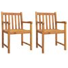 vidaXL 3 Piece Garden Dining Set Solid Wood Acacia