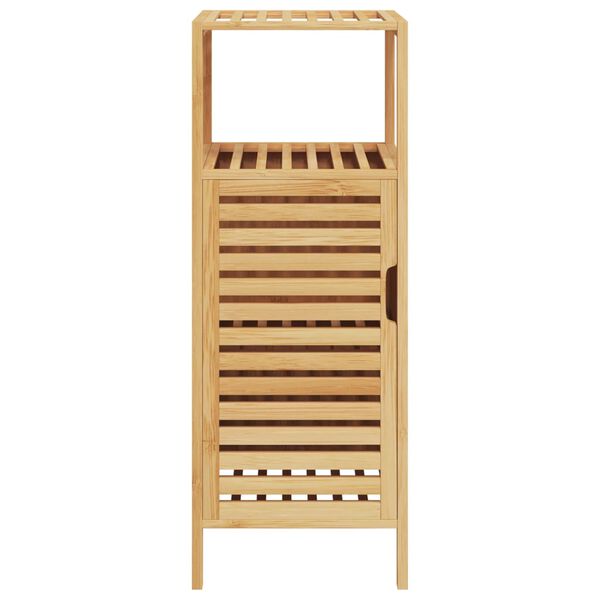 vidaXL Bathroom Cabinet with Shelf 36x33x87 cm Bamboo