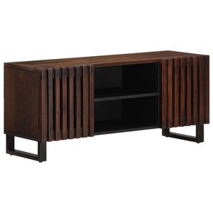 vidaXL TV Cabinet Brown 105x34x46 cm Solid Wood Mango
