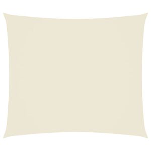 vidaXL Sunshade Sail Oxford Fabric Rectangular 2x2.5 m Cream