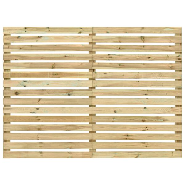 vidaXL Garden Fence Panel Impregnated Pinewood 180x180 cm