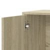 vidaXL Sideboards 2 pcs Sonoma Oak 60x31x70 cm Engineered Wood
