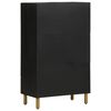 vidaXL Highboard Black 60x33x100 cm Engineered Wood