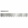 vidaXL Lawn Edging 10 pcs Silver 100 x 0.05 x 15 cm Galvanised Steel