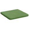 vidaXL Seat Cushions 4 pcs Light Green 40 x 40 x 3 cm Velvet
