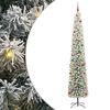 vidaXL Artificial Christmas Tree with 300 LEDs with Stand Green 270 cm