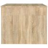vidaXL Coffee Table Sonoma Oak 80x50x40 cm Engineered Wood