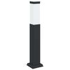 vidaXL Bollard Lights 3 pcs 50 cm Black IP44