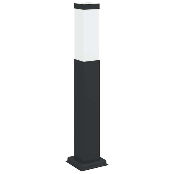 vidaXL Bollard Lights 3 pcs 50 cm Black IP44