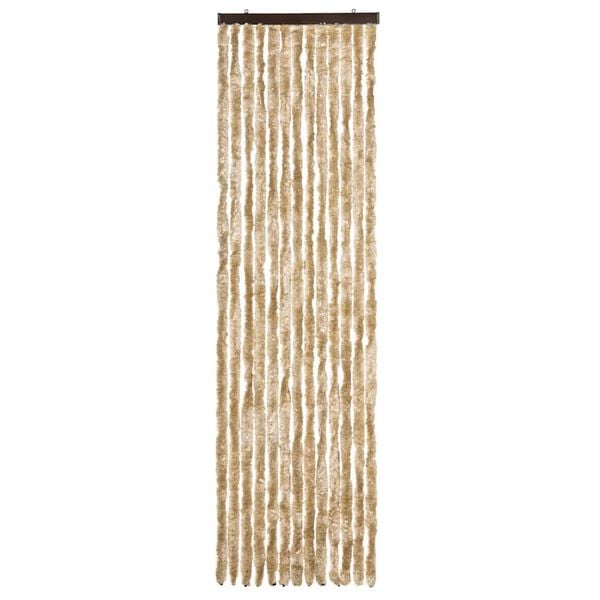 vidaXL Insect Curtain Beige 56x185 cm Chenille