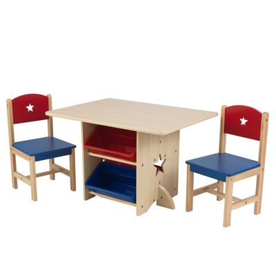 KidKraft Star Table with 2 Chairs Set