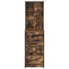 vidaXL Highboard Smoked oak 40 x 41 x 135 cm Engineered wood