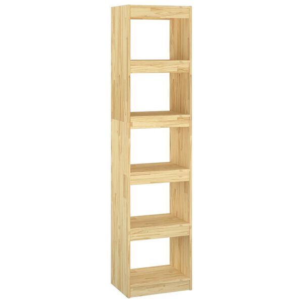 vidaXL Book Cabinet/Room Divider 40x30x167.5 cm Solid Pinewood