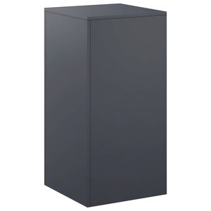 vidaXL Plant Stand Anthracite 40 x 40 x 80 cm Stainless Steel