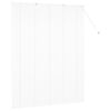 vidaXL Venetian Blinds Height Adjustable White 175 x 140 cm Aluminium