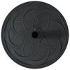 vidaXL Parasol Base Art Deco Black &Oslash; 45 x 39.5 cm Iron