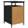 vidaXL Bedside Cabinet 2 pcs Black Oak 40 x 42 x 60cm Engineered Wood