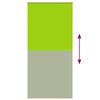vidaXL Roller Blind Blackout Leaves Green 95x210 cm Fabric Width 90.7 cm Polyester