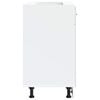 vidaXL Kitchen Base Cabinet&nbsp;Porto High Gloss White Engineered Wood
