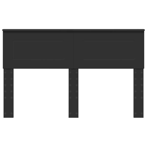 vidaXL Headboard Black Oak 150 cm Engineered wood