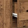 vidaXL Sideboard with Drawer Old Wood 71x35x84 cm Engineered Wood