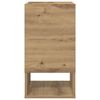 vidaXL End Table Artisan Oak 30 x 30 x 56 cm Engineered Wood