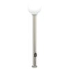 vidaXL Bollard Light with Outlet 120 cm Stainless Steel IP44