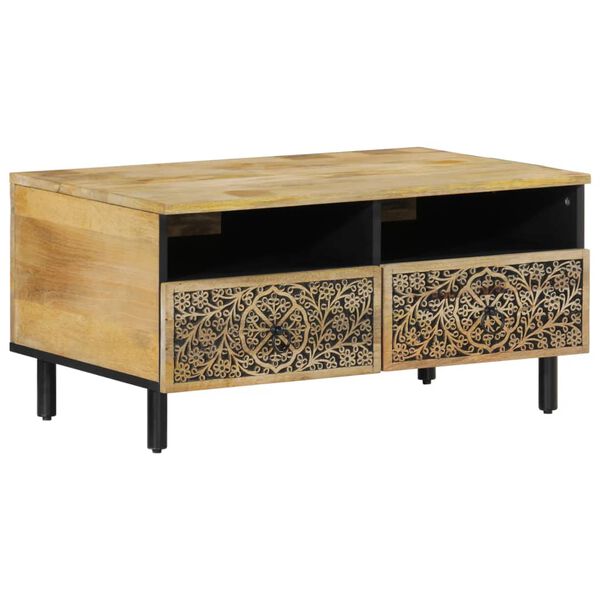 vidaXL Coffee Table 80x54x40 cm Solid Wood Mango