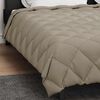 vidaXL Winter Duvet Light Grey 220 x 240 cm Microfiber