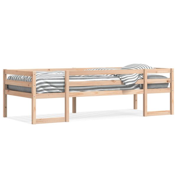 vidaXL Kids' Bed Frame without Mattress 90x200 cm Solid Wood Pine
